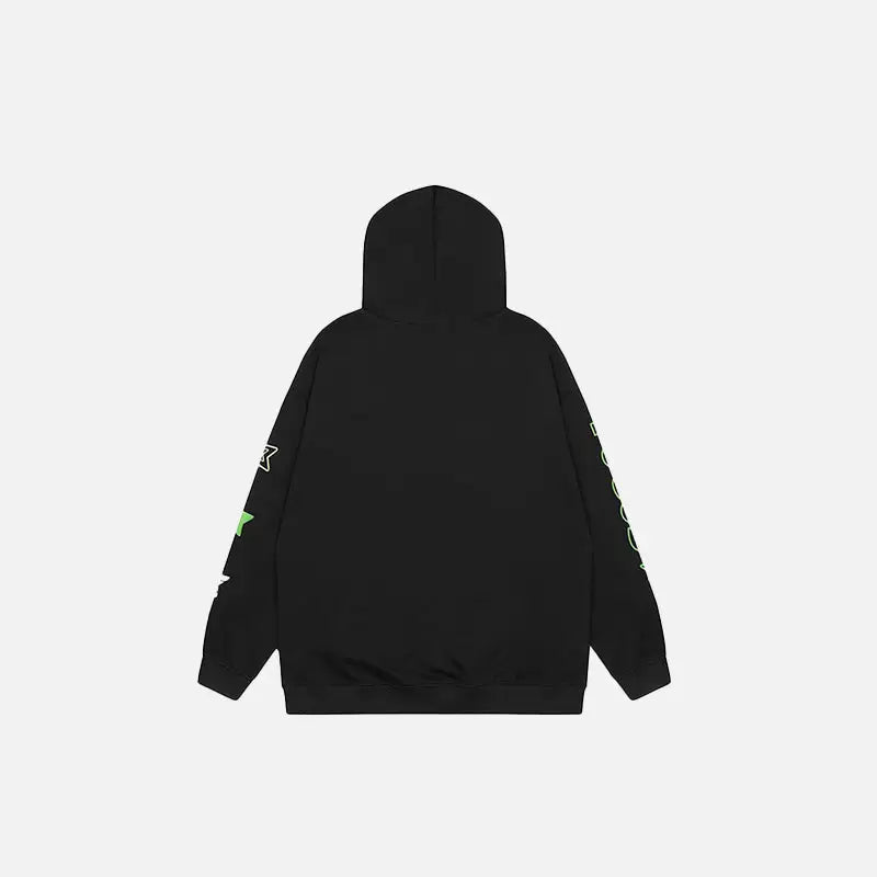 Y2k cotton hoody with 126 prints for streetwear style - hoodies