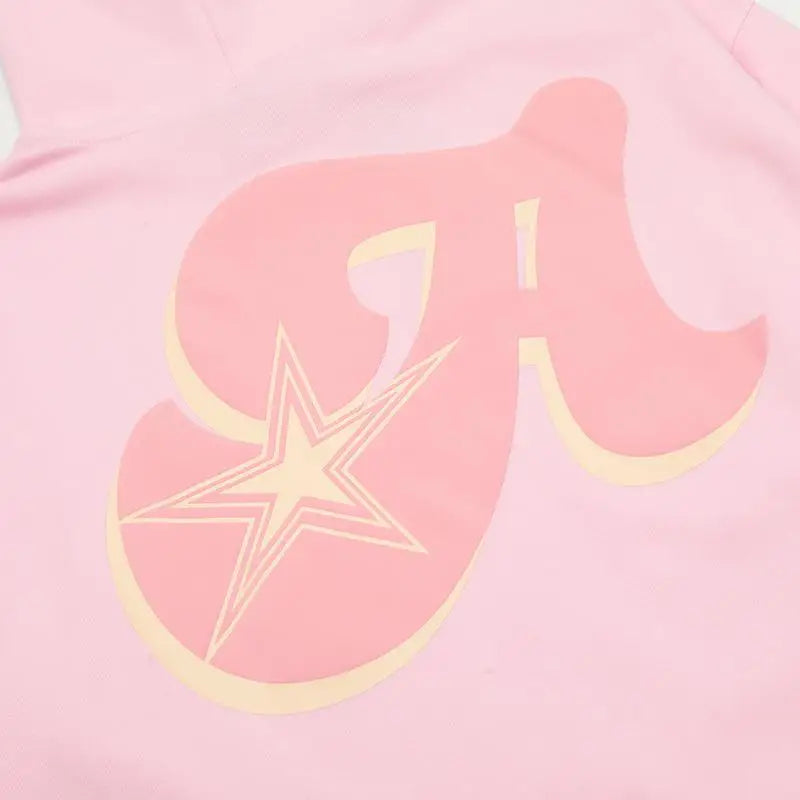 Y2k star print hoodie for stylish streetwear comfort - hoodies
