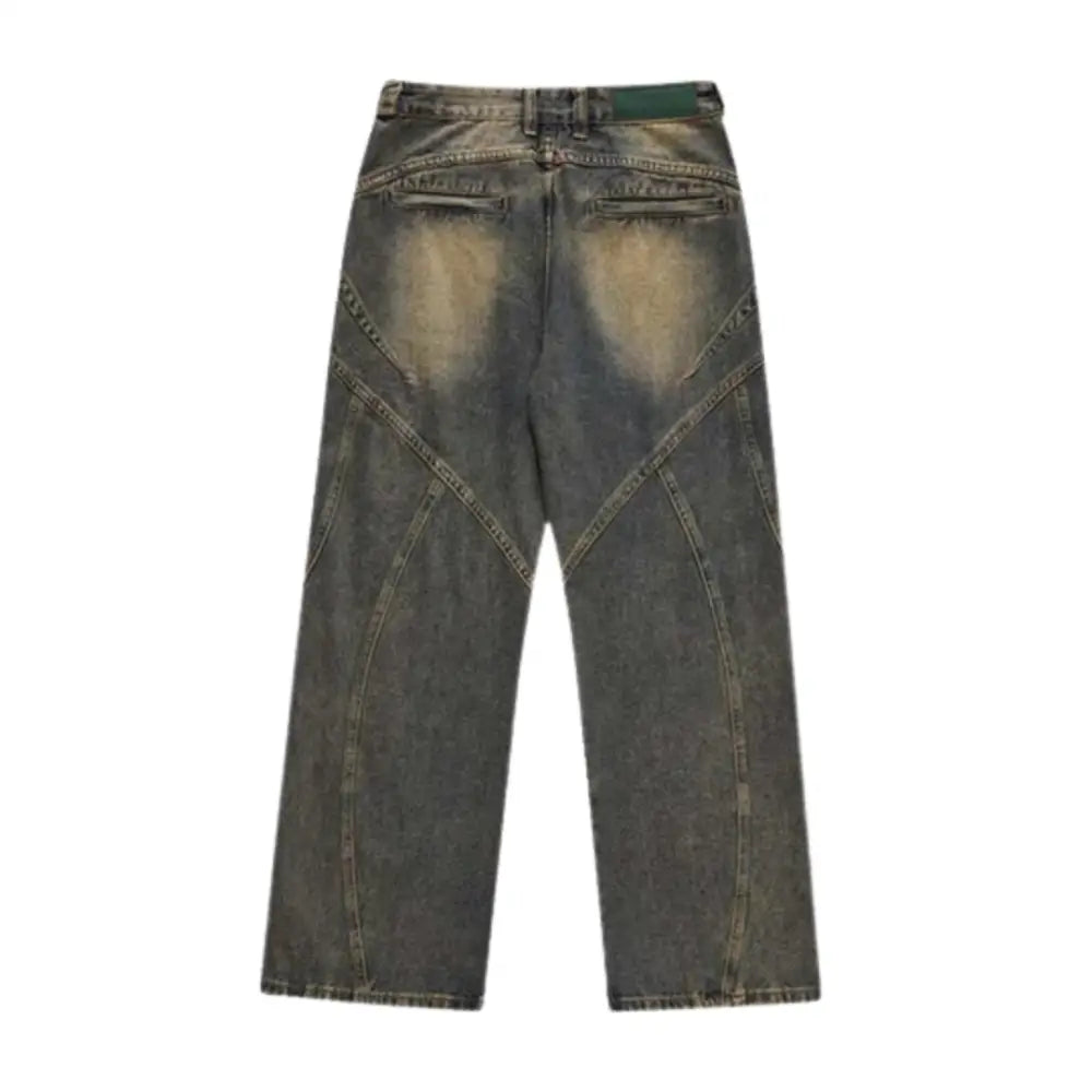 Agis denim baggy jeans y2k for stylish urban fashion - blue / s
