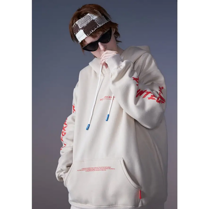 Angel y2k graphic print hoodie for a stylish streetwear look - hoodies