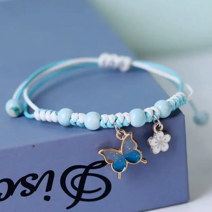 Animal shapes rounded necklace with adorable zinc alloy charms - 13
