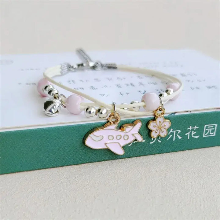 Animal shapes rounded necklace with adorable zinc alloy charms - 3