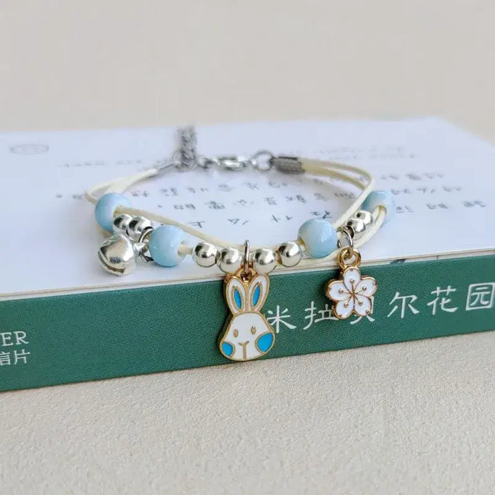 Animal shapes rounded necklace with adorable zinc alloy charms - 8