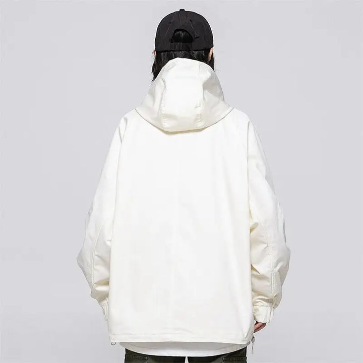 Arctic outdoor windbreaker zip jacket for y2k streetwear style - jackets