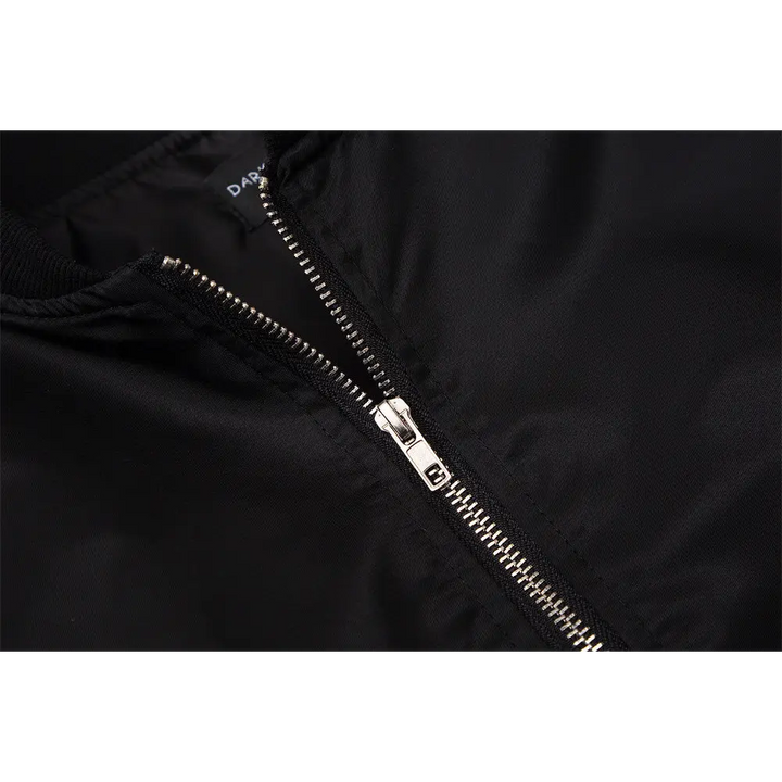 Stylish skeleton jacket with o-neck for y2k fashion enthusiasts - jackets