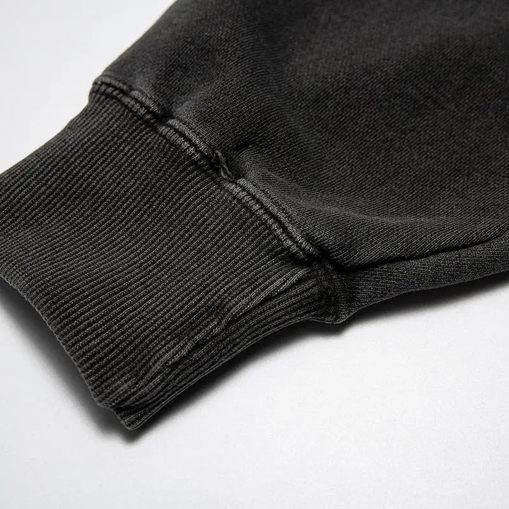 Y2k back-to-back letter print hoodie for trendy streetwear fashion - hoodies