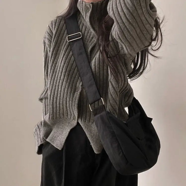 Y2k full zip jacket for stylish apparel and accessories - free size / grey - sweaters