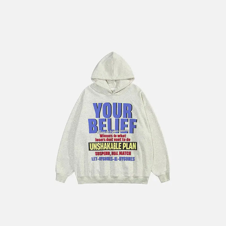 Y2k loose oversized hoodie for comfortable streetwear style - gray / s - hoodies