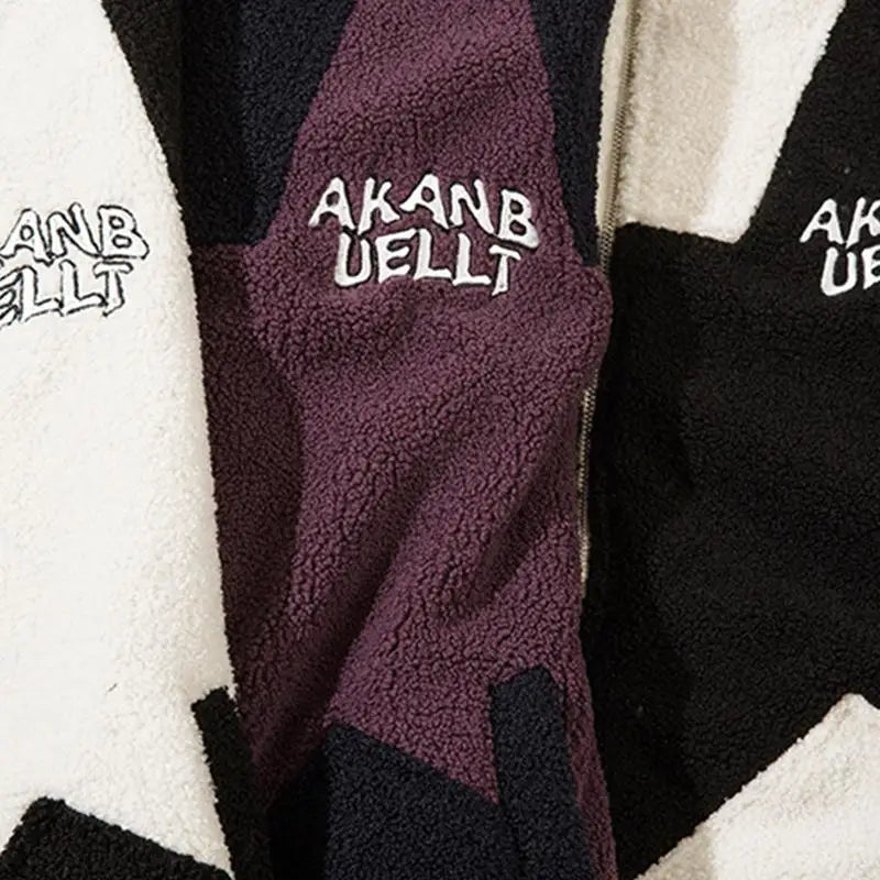 Big star y2k fleece jacket for modern fashion enthusiasts