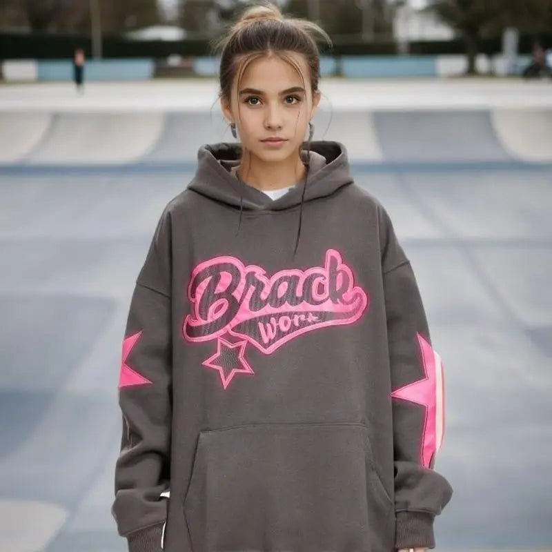 Explorer y2k hoodie for stylish comfort in plush cotton - hoodies