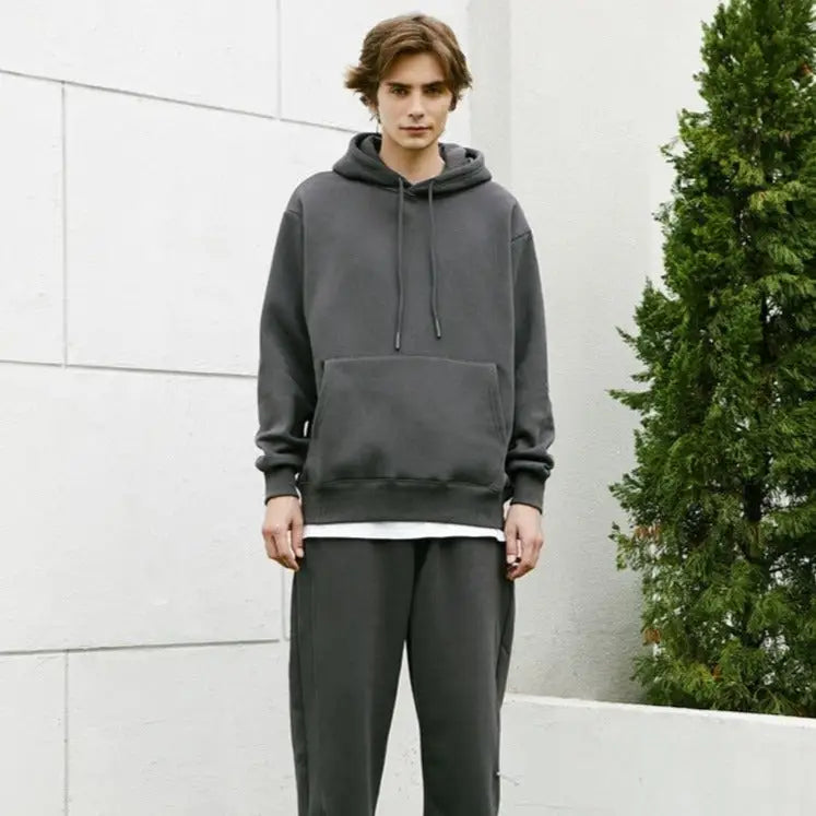 Y2k blank oversized hoodies for trendy streetwear style
