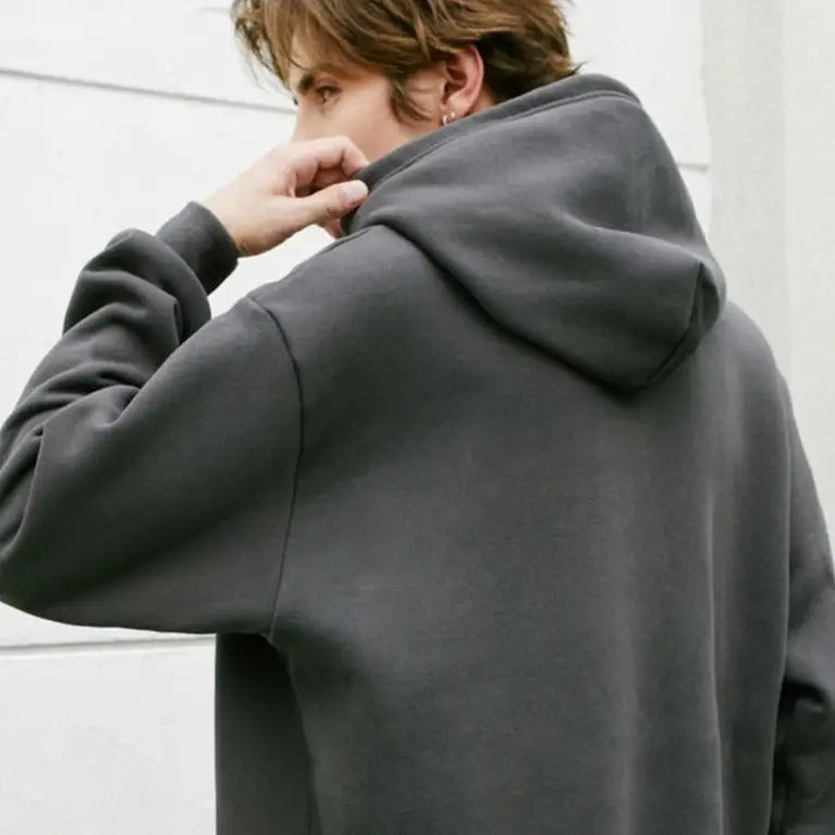 Y2k blank oversized hoodies for trendy streetwear style