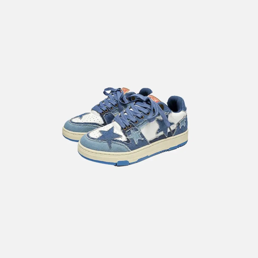 Star bluee y2k shoes for style and all-day comfort - blue / 36 - shoes