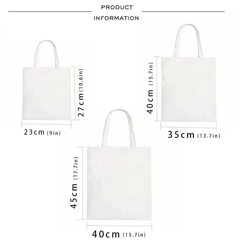 Blue wavy starry night tote bag with chic cartoon print