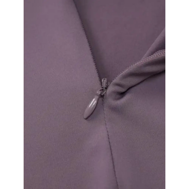 Bodycon half zip top for a modern y2k-inspired look