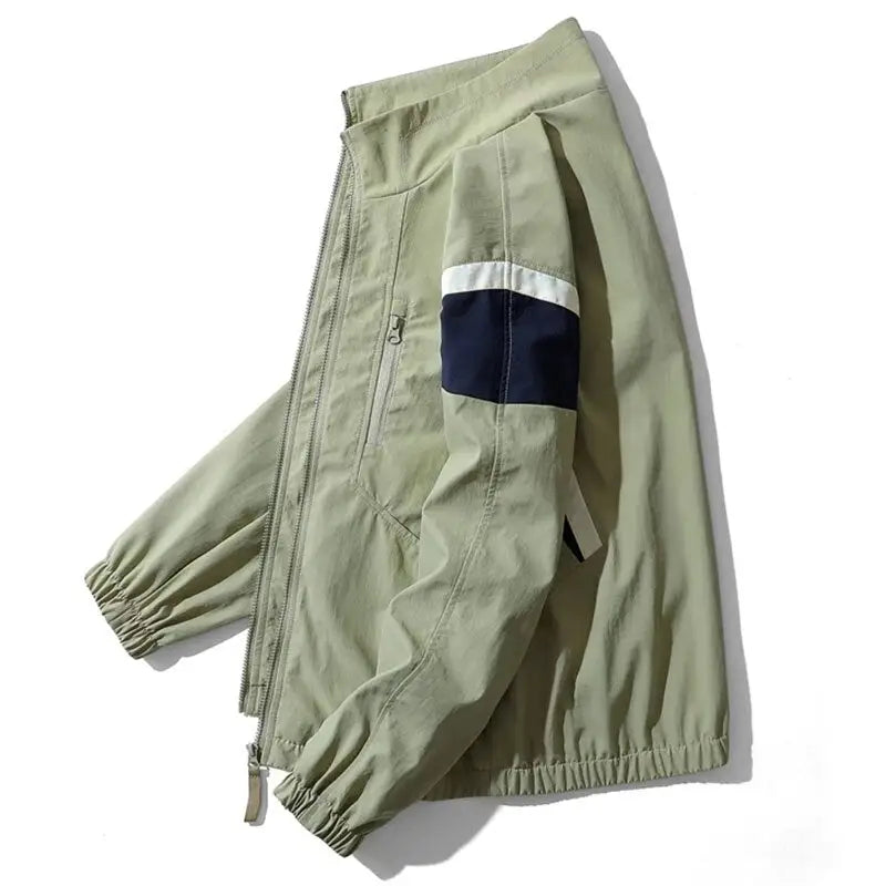 Y2k bomber windbreaker jacket for streetwear style enhancement - jackets