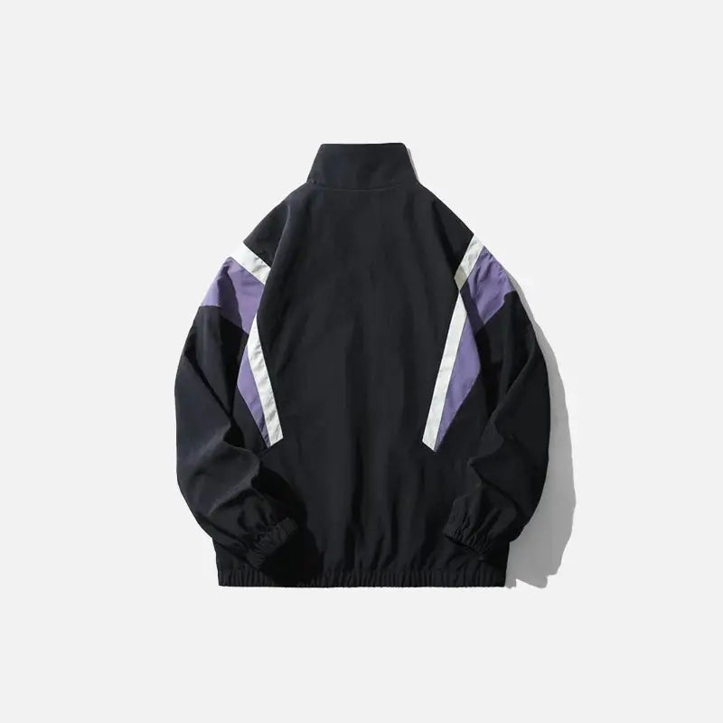 Y2k bomber windbreaker jacket for streetwear style enhancement - jackets