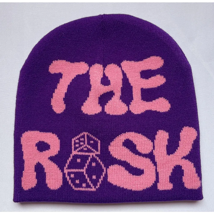 Y2k streetwear beanie with whimsical patterns - 3