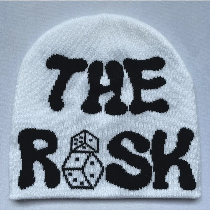Y2k streetwear beanie with whimsical patterns - 4