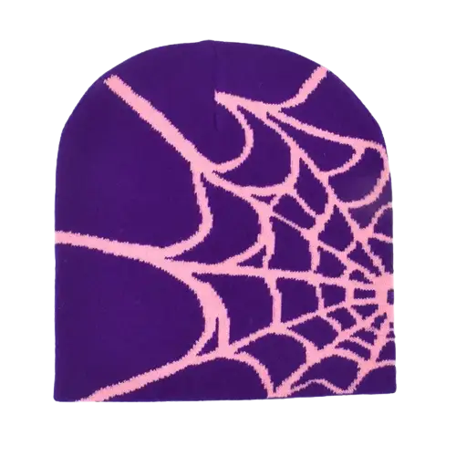 Bonnet toile d’araignée y2k