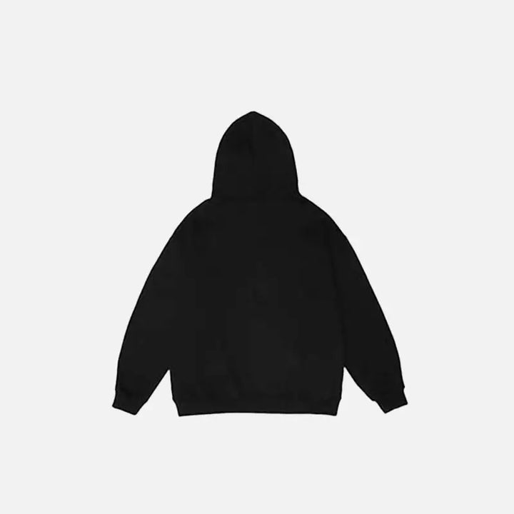 Bunny love y2k hoodie for comfort and style - hoodies