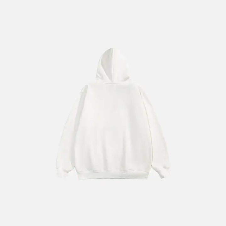 Y2k butterfly print loose hoodie for comfort and style - hoodies
