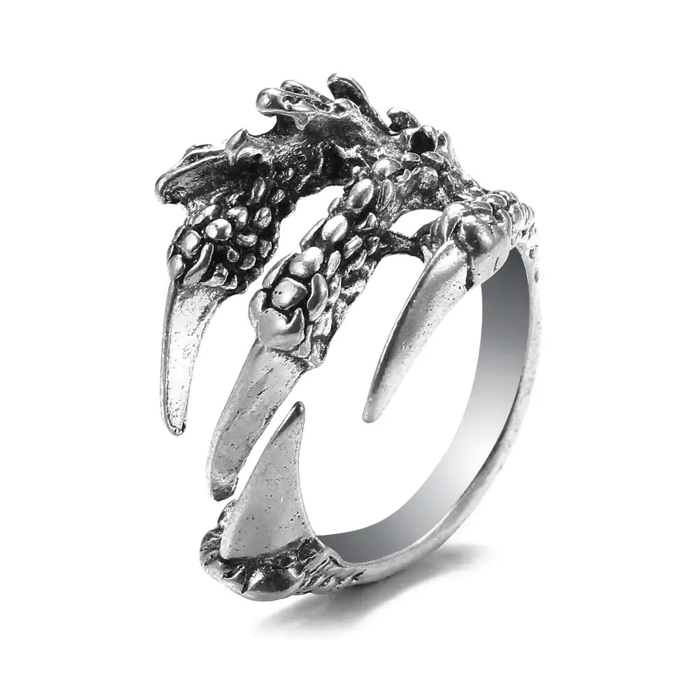 Y2k vintage carved rings - unique designs in high quality zinc alloy - 10
