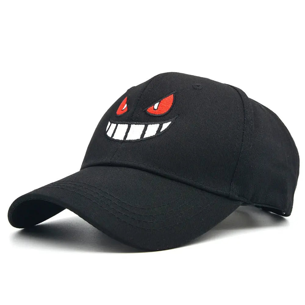 Gengar y2k cap inspired by the pokémon universe