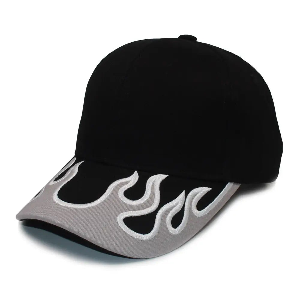 Gengar y2k cap: flamboyant style for streetwear - grey