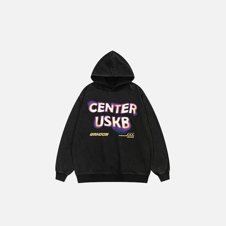 Central usb hoodie for the perfect combination of style and comfort - black / s - hoodies
