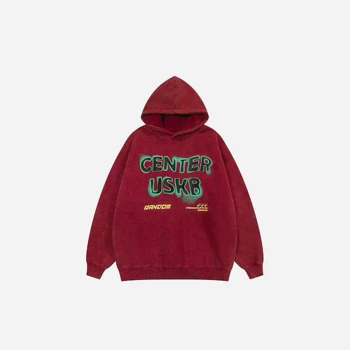 Central usb hoodie for the perfect combination of style and comfort - burgundy / s - hoodies