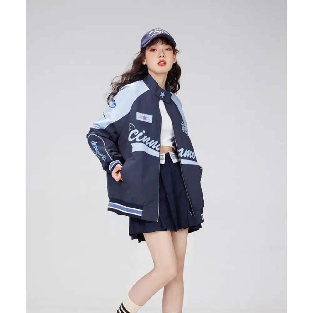 Cinnamoroll y2k loose jacket in high quality cotton - jackets