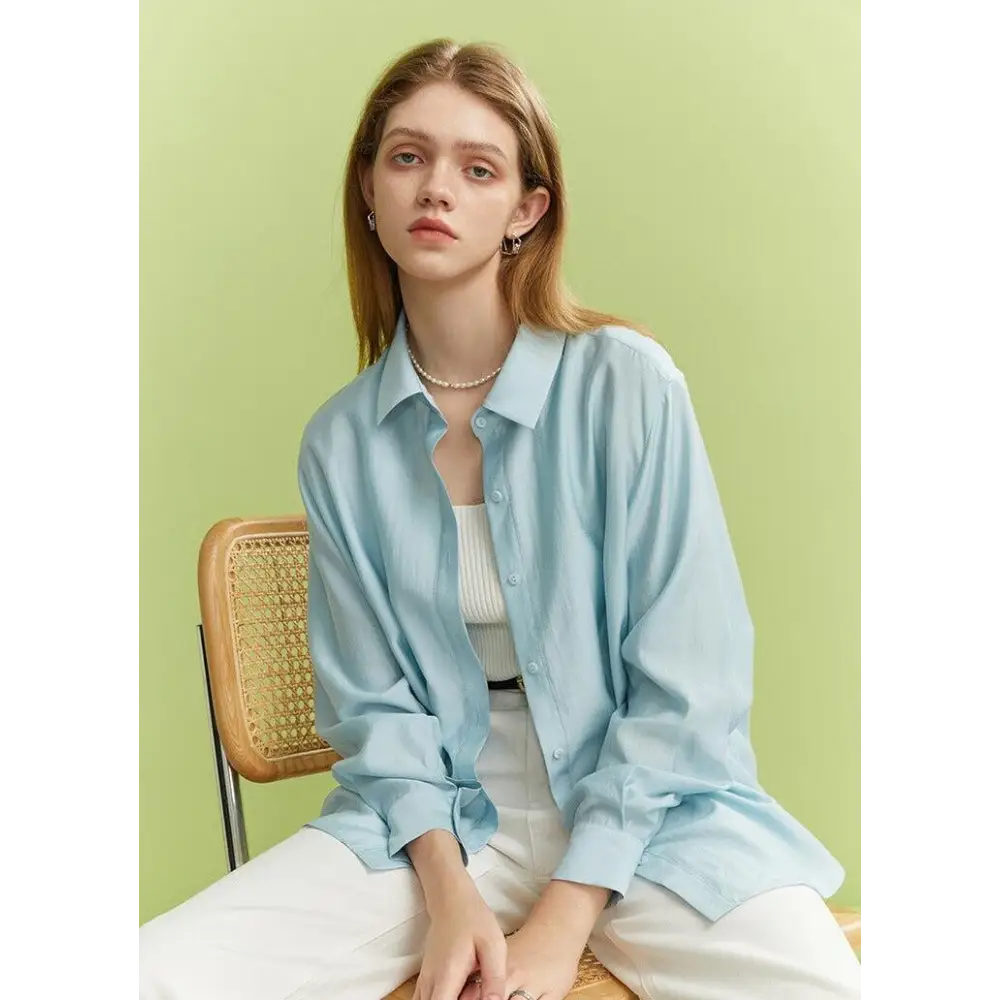 Classic soft color shirt for elegant attire