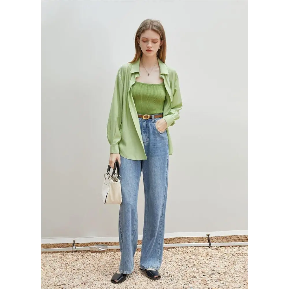 Classic soft color shirt for elegant attire