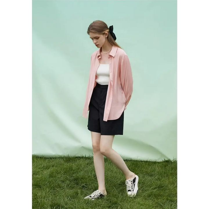 Classic soft color shirt for elegant attire