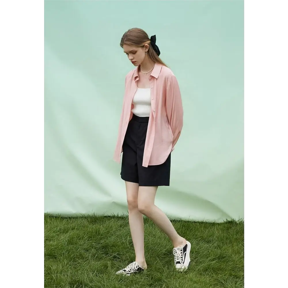 Classic soft color shirt for elegant attire