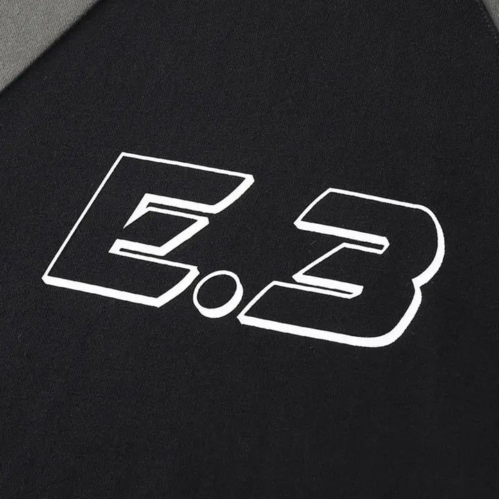 Y2k color block oversized hoodie for comfort and style - hoodies