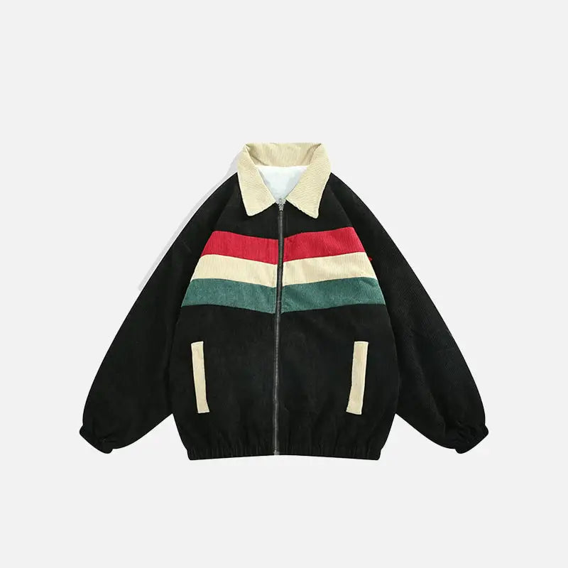 Original y2k jackets for a retro and trendy look - black / m - corduroy jackets