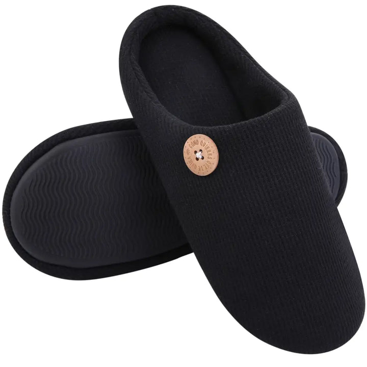 Cozy rupper y2k slippers for ultimate comfort and style black / 36/37 (insole 8.8 9 inch)