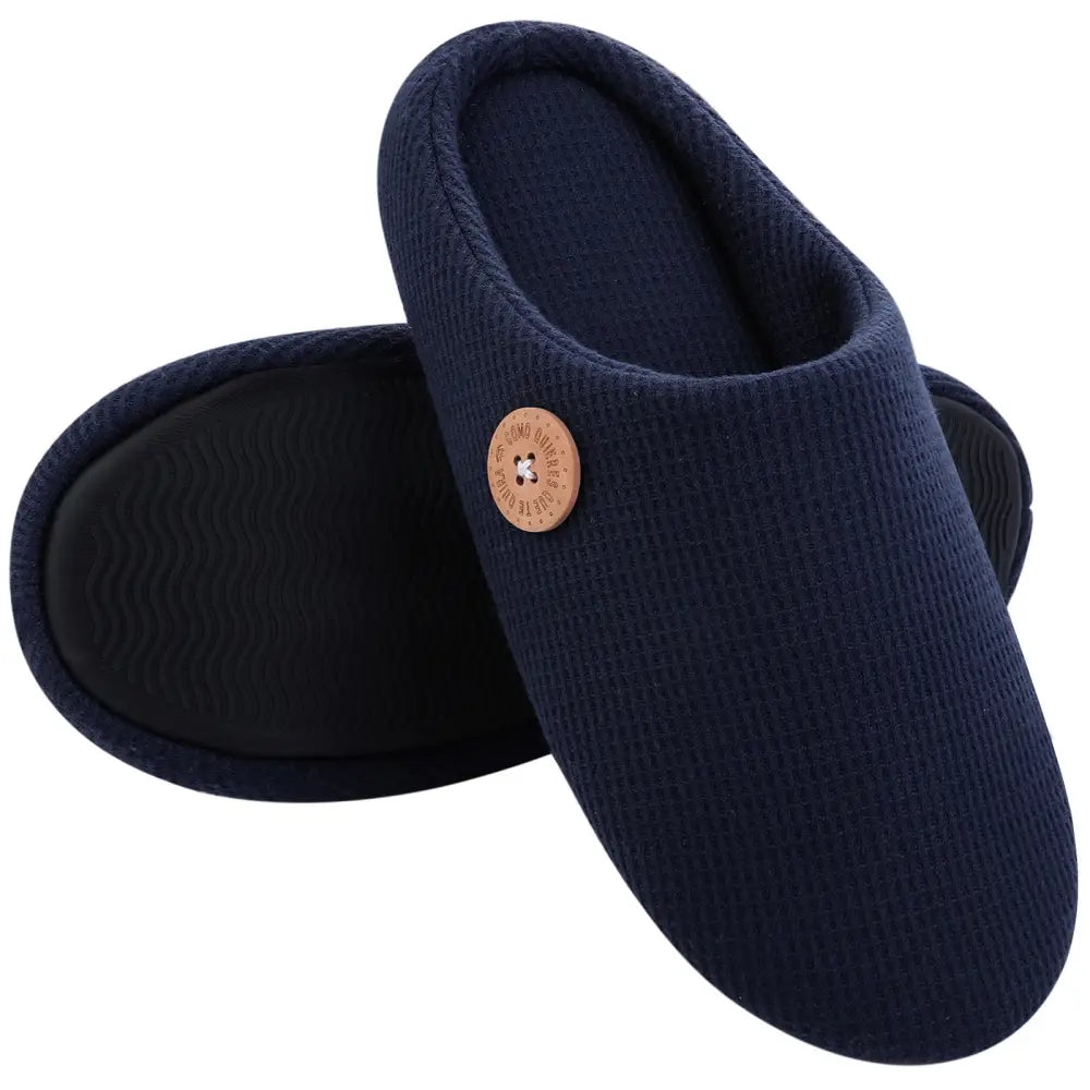 Cozy rupper y2k slippers for ultimate comfort and style navy blue / 36/37 (insole 8.8 9 inch)