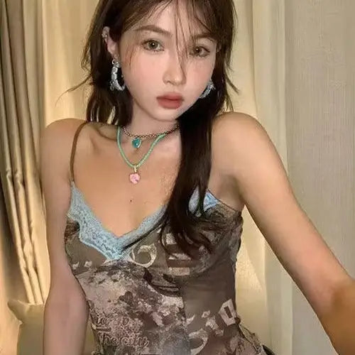 Gothic crop top for daring women embracing unique fashion style