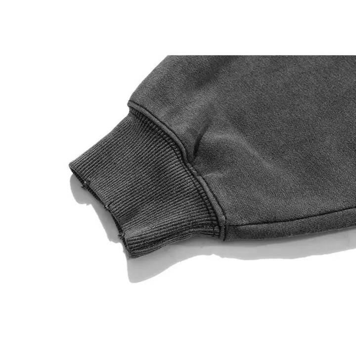 Crucifix washed hoodie for y2k streetwear style - hoodies