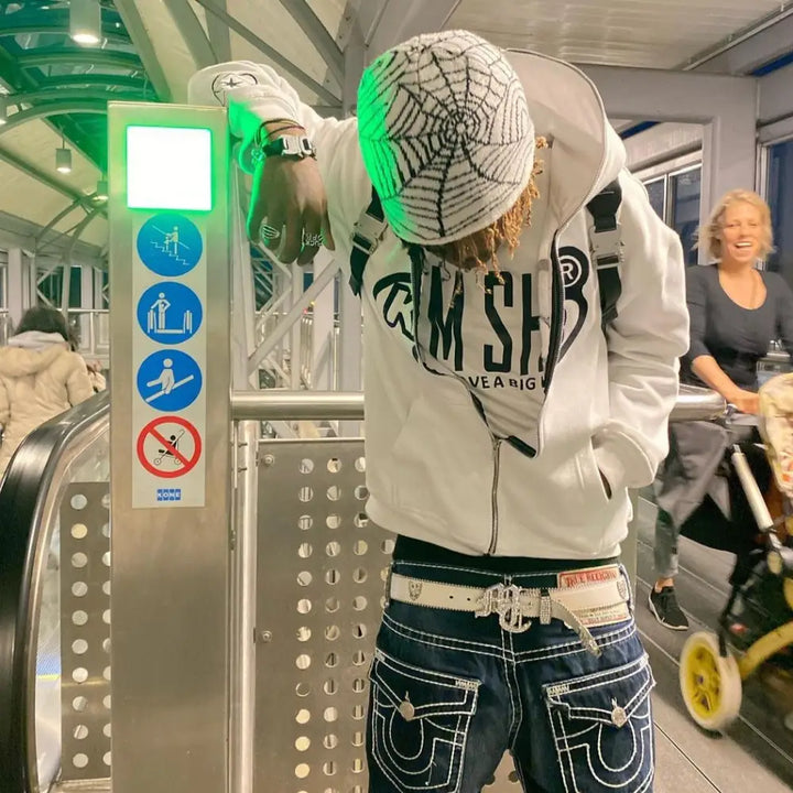 Custom y2k zippered hoodies in 3 colors