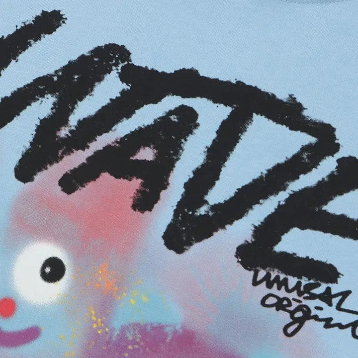 Cute y2k graphic print hoodie for style and comfort - hoodies