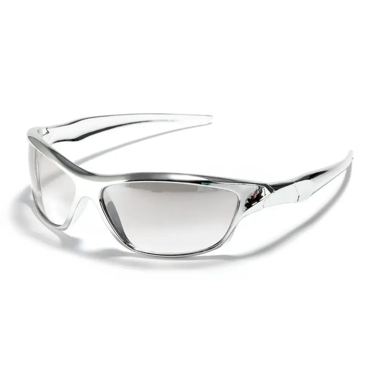 Y2k cyberpunk sunglasses with durable plastic frame for unbeatable style - b06 silver / as photos showing