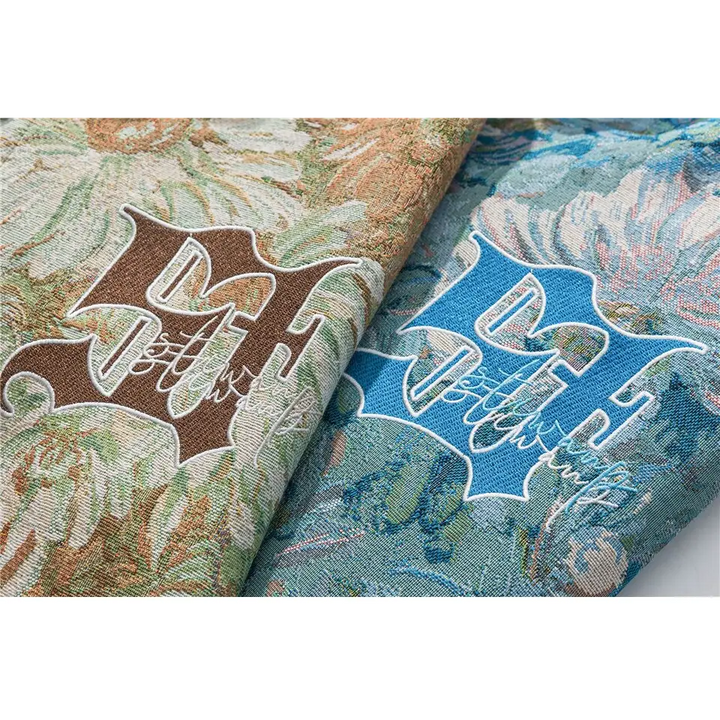 Y2k floral print varsity style jacket with daisy flowers