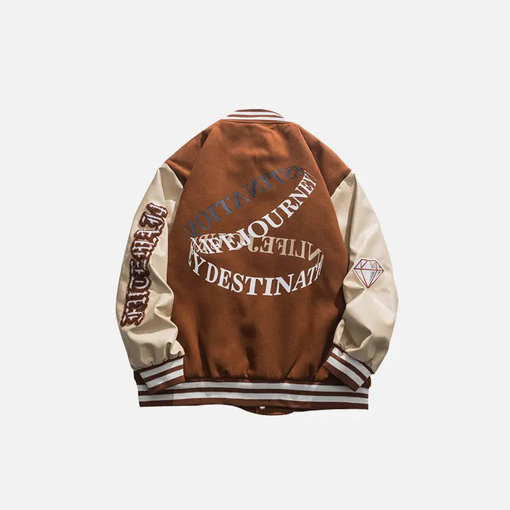 Retro y2k varsity jackets for a cozy nostalgic look - varsity jackets