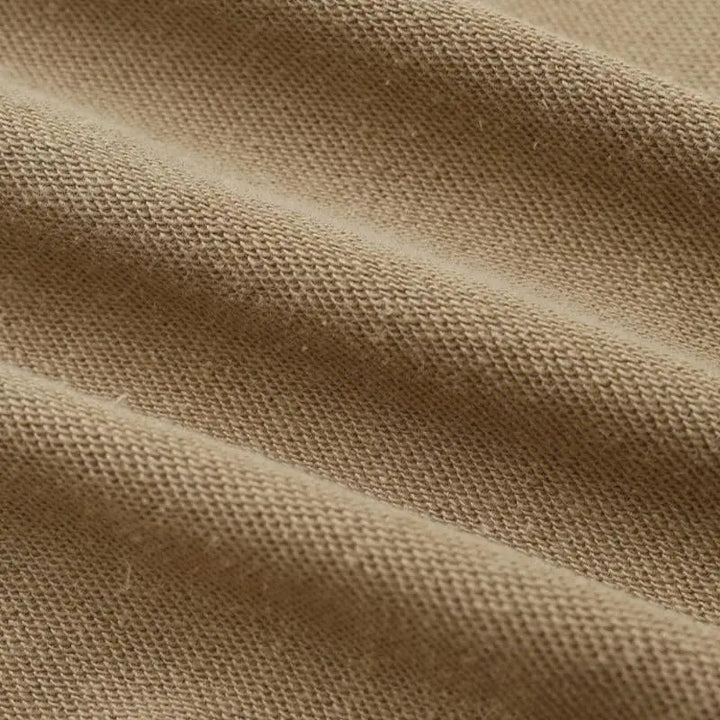 Y2k stand-up collar jacket in luxury polyester for comfortable fit - sweater