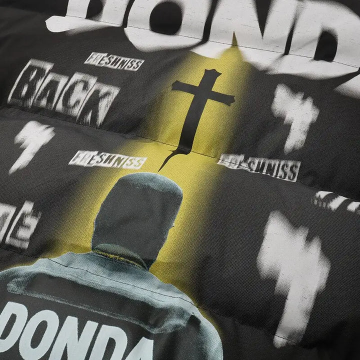 Donda y2k down jacket: style and warmth by kanye west