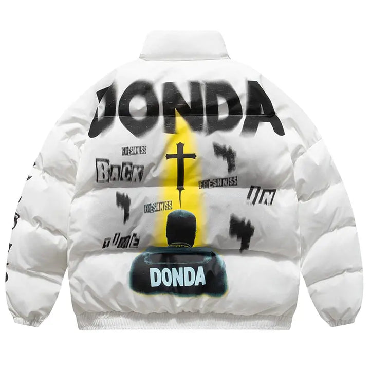 Donda y2k down jacket: style and warmth by kanye west